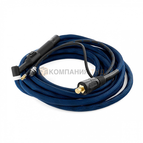 Горелка TIG TP 26 SNAKE (ОКС 35-50, б/р, 2PIN) 8м SNK2601-08 / ПТК