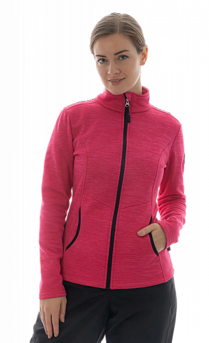Женская толстовка флисовая Brodeks KS244 cation, розовый, (S) (ЧЕСТНЫЙ ЗНАК)
