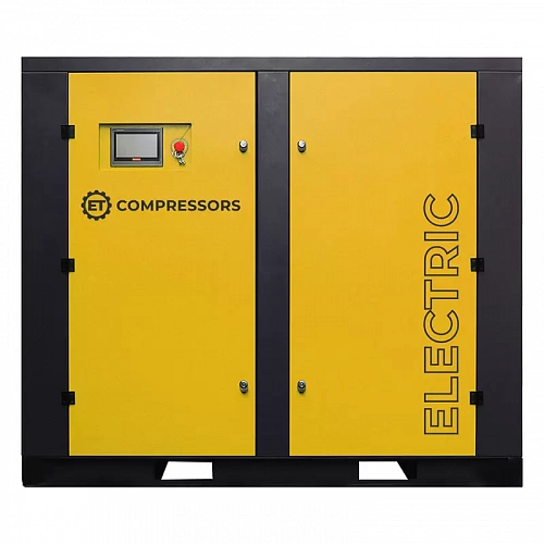 Винтовой компрессор ET-Compressors SL 132-10 DS VS PM (IP55) двухступенчатый с частотным регулированием производительности и двигателем на постоянных магнитах
