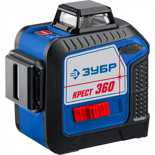 ЗУБР Крест 360 №2 20-70 м, Лазерный нивелир (34906-2)