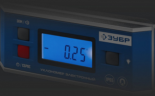 ЗУБР МИНИ 0-90°, ±0.05°, Электронный уровень-уклономер (34745)