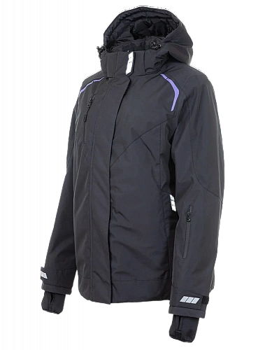 Зимняя женская куртка Brodeks KW208, черная (2XL) (ЧЕСТНЫЙ ЗНАК)