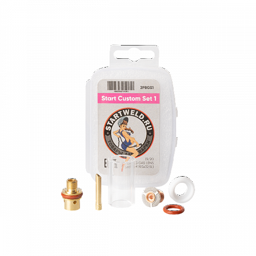 Start Custom Set 1 (9/20 TIG GAS LENS 2.4MM 2P8GS1 19.5*32.5L) / START