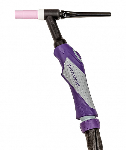 Горелка PARWELD TIG PRO-GRIP MAX 26 8м (200А, ПВ=60%, 0.5-4.0мм, гибкий гусак, 1 кноп., байонет 35-5