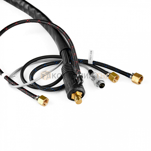 Горелка TIG TP 18 SUPER  (M12х1, 1/4G, 3/8G) 8м водяное охлаждение TBW1808-04 / ПТК