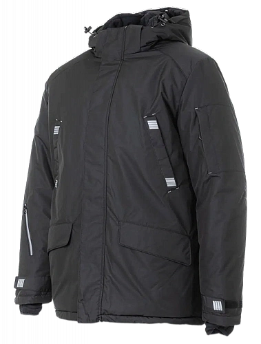 Зимняя куртка-парка Brodeks KW204 , черный (4XL) (ЧЕСТНЫЙ ЗНАК)