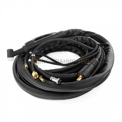 Горелка TIG TP 18 ANACONDA (ОКС 35-50, б/р, 2PIN) 8м водяное охлаждение AND1801-08 / ПТК