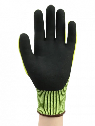 Перчатки рабочие Brodeks GC-22i, серый/черный/желтый (11) (ЧЕСТНЫЙ ЗНАК)