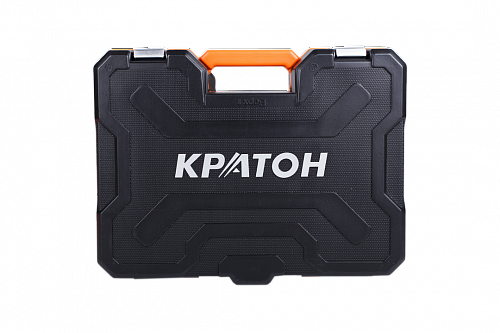 Набор инструментов Кратон TS-04 1/2"+1/4" 58 пр