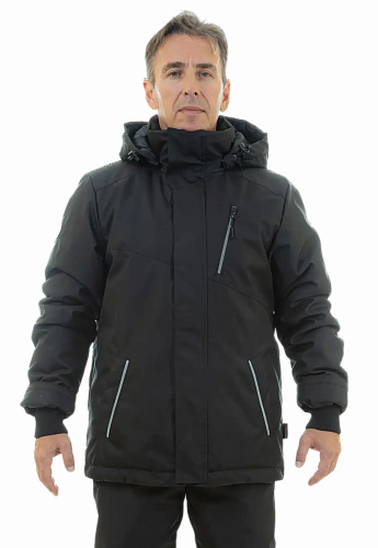 Зимняя куртка Brodeks KW210, черный (3XL) (ЧЕСТНЫЙ ЗНАК)