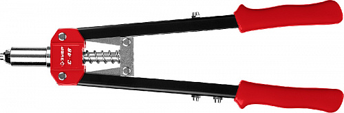 ЗУБР С-48, 2.4 - 4.8 мм, 410 мм, двуручный заклепочник, (31198)