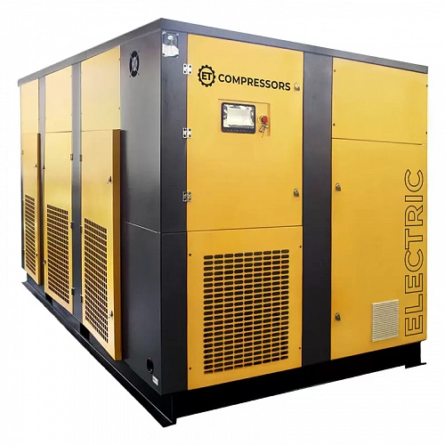 Винтовой компрессор ET-Compressors SL 315-10 DS VS PM (IP55) двухступенчатый с частотным регулированием производительности и двигателем на постоянных магнитах
