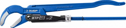 ЗУБР КТР-45, №2, 1.5″, 440 мм, Трубный ключ, Профессионал (27337-2)