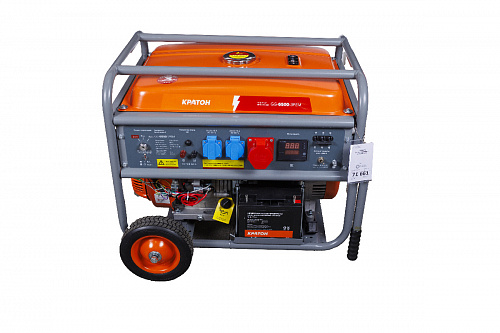 Генератор бензиновый Кратон GG-6500-3РEM