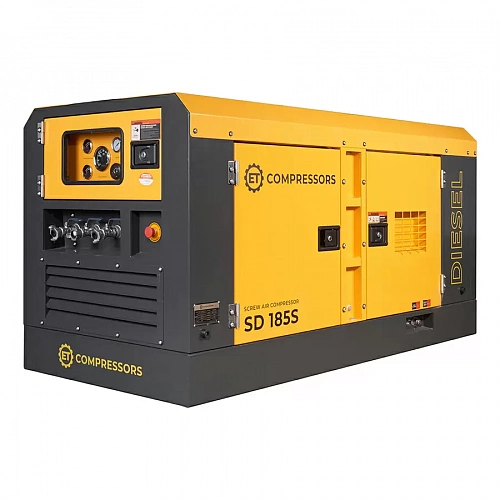Дизельный винтовой компрессор ET-Compressors ET SD 185S-7