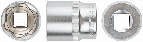 Головка 6-гранная CrV  1/2"  27 мм