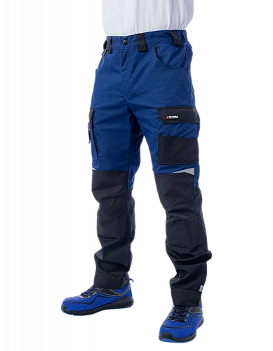 Брюки Brodeks KS302 , синий/черный (50) (ЧЕСТНЫЙ ЗНАК)