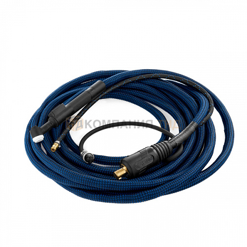 Горелка TIG TP 9 SNAKE (ОКС 35-50, б/р, 2PIN) 4м SNK0904-04 / ПТК