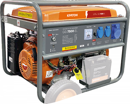 Генератор бензиновый Кратон GG-7500-EL