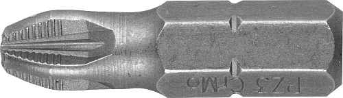 ЗУБР 2 шт, PZ2 50 мм, Кованые биты (26003-2-50-2)