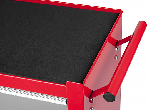 ЗУБР 737х383х785 мм, 1 ящик + 2 полки, Инструментальная тележка с выдвижным ящиком (38912)