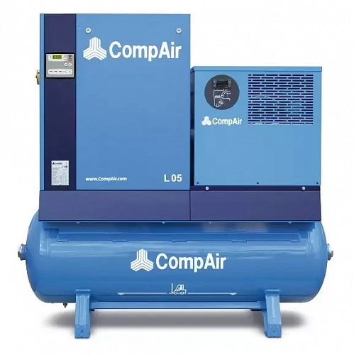 Винтовой компрессор на ресивере с осушителем CompAir L05 FS - 200