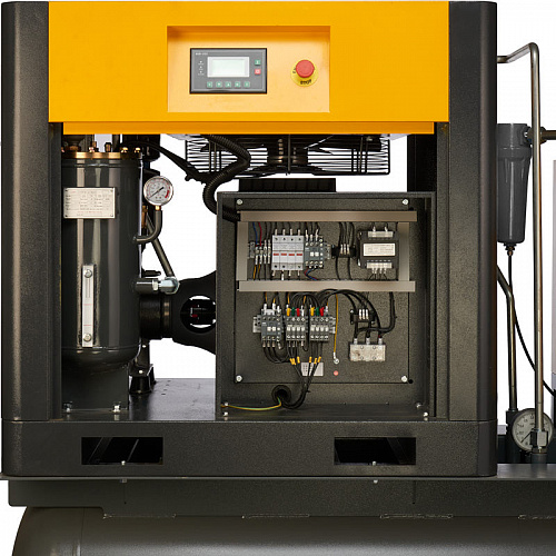 Винтовой компрессор ET-Compressors SL 11-10-500 ES (IP55) на ресивере с осушителем