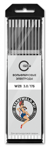 Вольфрамовый электрод WZ 8 3,0/175 (белый) WZ2030175 / START