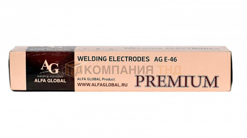 Электроды AG E-46 PREMIUM d= 2,0*300  1,0кг (аналог ОК-46)
