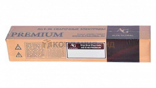 Электроды AG E-46 PREMIUM d= 2,0*300  1,0кг (аналог ОК-46)