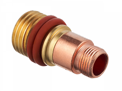 Держатель цанги д/горелки короткий газ. линза 1,0мм (TS 17–18–26) IGF0086-10 / Сварог