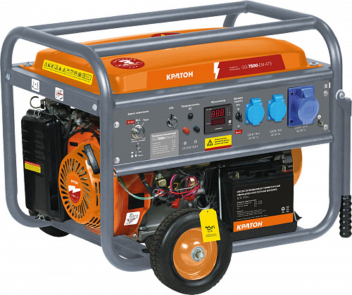 Генератор бензиновый Кратон GG-7500-EM-ATS