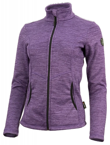 Женская толстовка флисовая Brodeks KS244 cation, фиолетовый, (XL) (ЧЕСТНЫЙ ЗНАК)