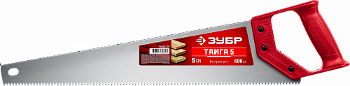 ЗУБР Тайга-5 500 мм, Ножовка для быстрого реза (15083-50)