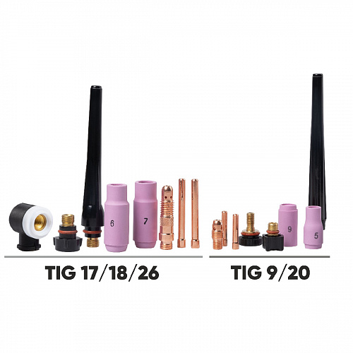 9 TIG RF (4м) Горелка сварочная START SuperFlex EV09RF-40 / START
