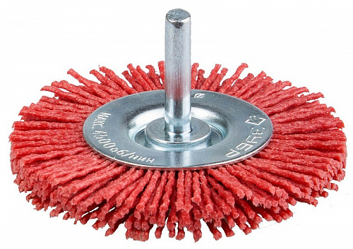 ЗУБР 63 мм, нейлоновая проволока, Щетка дисковая, Профессионал (35161-063)