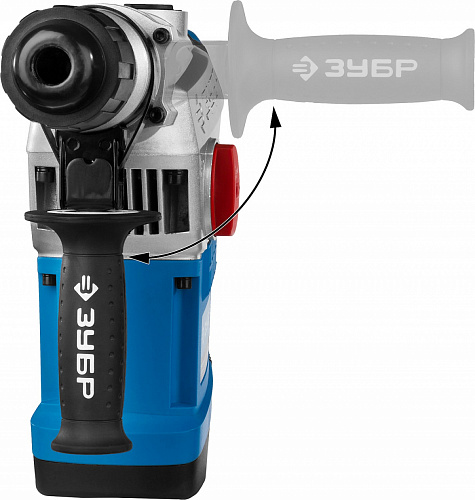 ЗУБР 40 мм, 1250 Вт, АВТ, перфоратор SDS-Max, Профессионал (ЗПМ-40-1250 ЭВК)