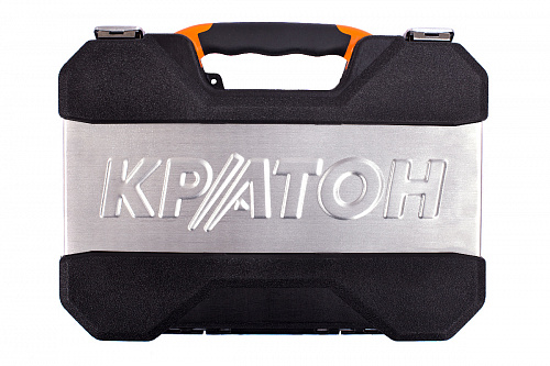 Набор инструментов Кратон TS-22 socket 120, 1/4"+3/8"+1/2"