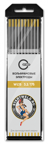 Вольфрамовый электрод WL 15 3,2/175 (золотой) WL1532175 / START