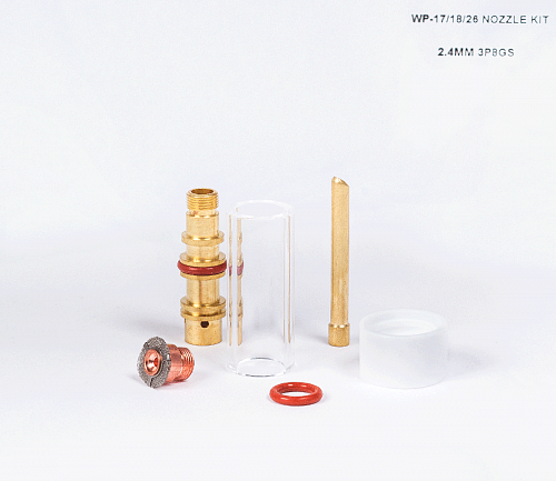 Start Custom Set 5 (17/18/26 TIG GAS LENS 2.4MM 3P8GS5 19.5*47L) / START