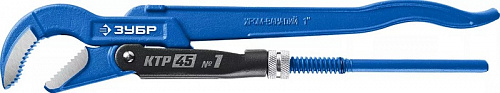 ЗУБР КТР-45, №1, 1″, 330 мм, Трубный ключ, Профессионал (27337-1)