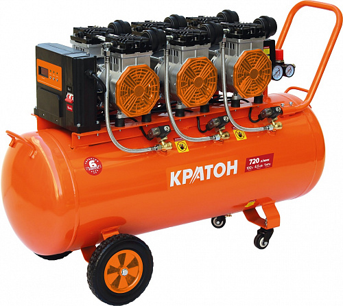 Компрессор с прямой передачей безмасляный Кратон AC-720-100-OFHS