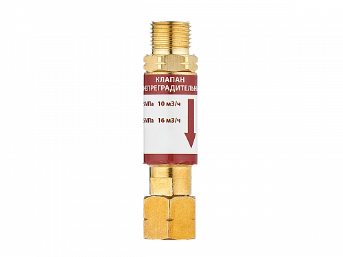 Клапан огнепреградительный горючий газ (КОГ, резак/горелка, М16х1,5LH, 6473608000) / Сварог