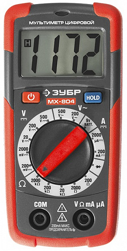 ЗУБР MX-804 Цифровой мультиметр (59804)