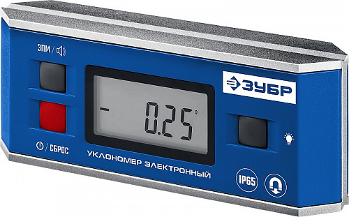 ЗУБР МИНИ 0-90°, ±0.05°, Электронный уровень-уклономер (34745)