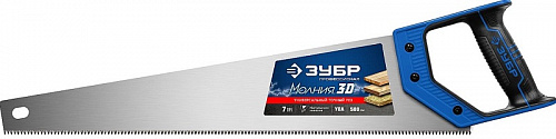 ЗУБР Молния-3D 500 мм, 7TPI, Универсальная ножовка (15077-50)