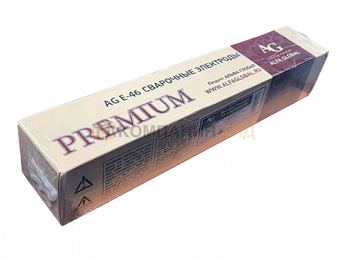 Электроды AG E-46 PREMIUM d= 2,0*300  1,0кг (аналог ОК-46)