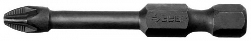 ЗУБР 2 шт, PZ 2, 50 мм, Ударные биты (26023-2-50-S2)