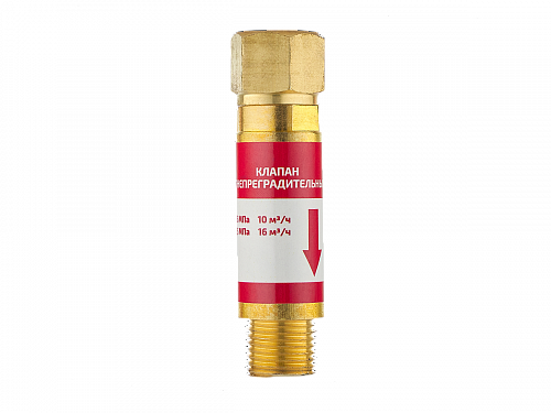 Клапан огнепреградительный горючий газ (КОГ, редуктор, М16*1,5LH, 6473608001) / Сварог