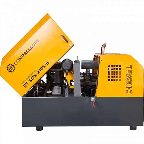 Дизельный винтовой компрессор ET-Compressors SDX 210S-8